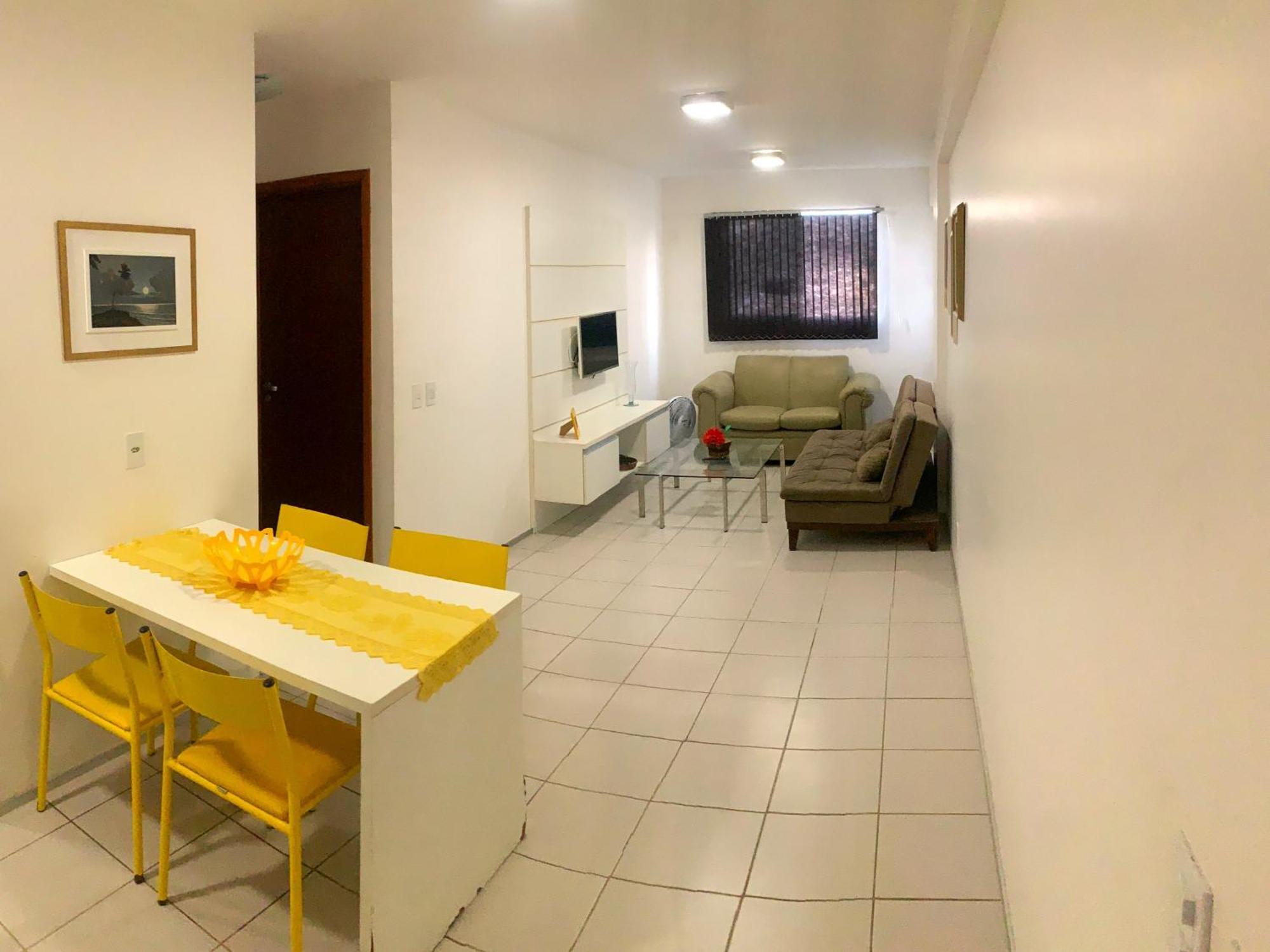 Apartamento 50M Praia- Piscina - Vista Mar - Academia - Maceió 外观 照片