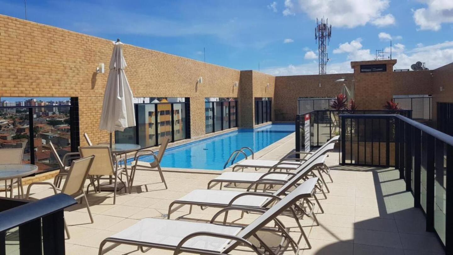 Apartamento 50M Praia- Piscina - Vista Mar - Academia - Maceió 外观 照片