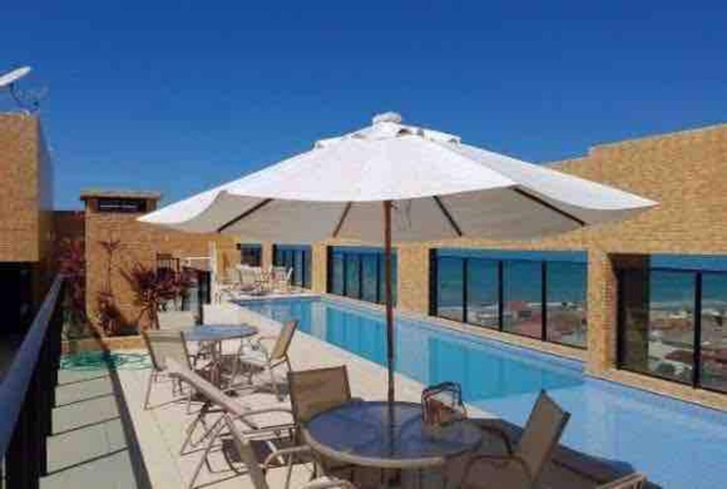 Apartamento 50M Praia- Piscina - Vista Mar - Academia - Maceió 外观 照片